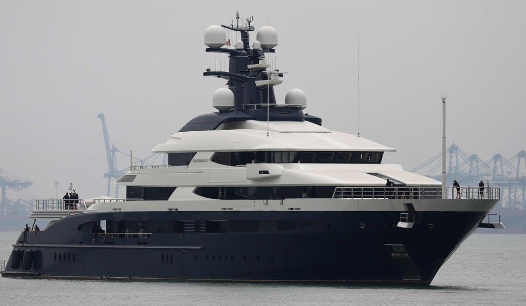 Low’s yacht has been seized by request of the US justice department. Photo: AFP