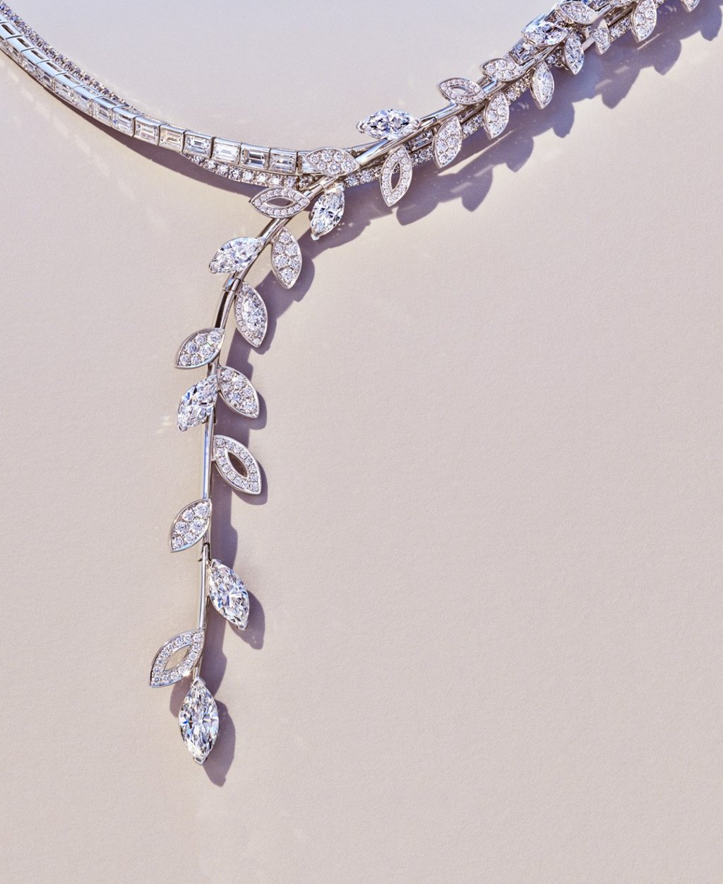 Tiffany & Co.’s Paper Flowers collection draws inspirations from flower petals, cut from paper and pinned together. Tiffany & Co.’s Paper Flowers collection draws inspirations from flower petals, cut from paper and pinned together.