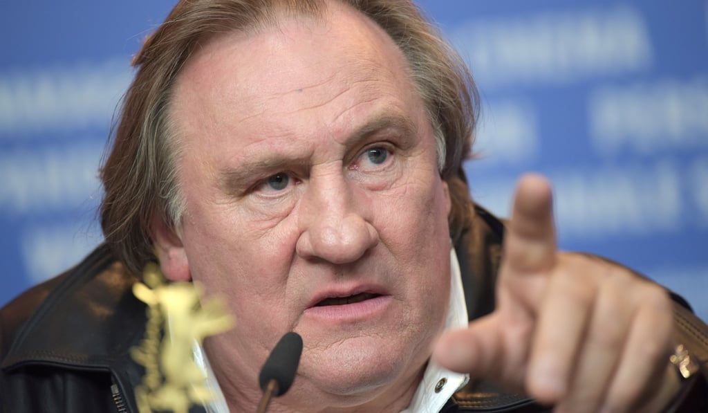 Actor Gerard Depardieu attends a new conference to promote the movie “Saint Amour” at the 2016 Berlinale International Film Festival in Berlin, Germany. Photo: Reuters