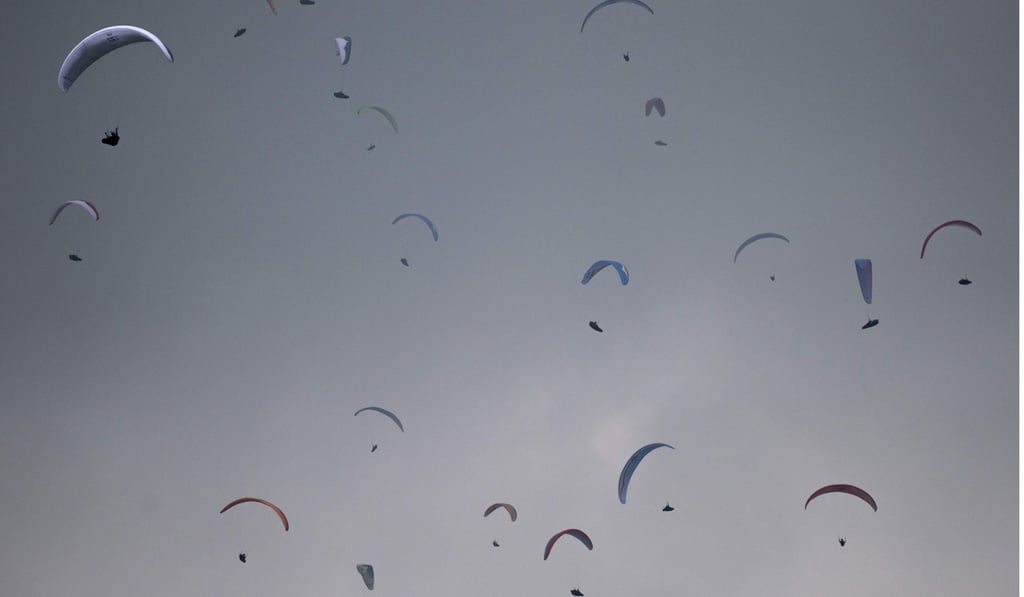 Paragliding authorities are now pushing for its inclusion at the Olympics. Photo: AFP