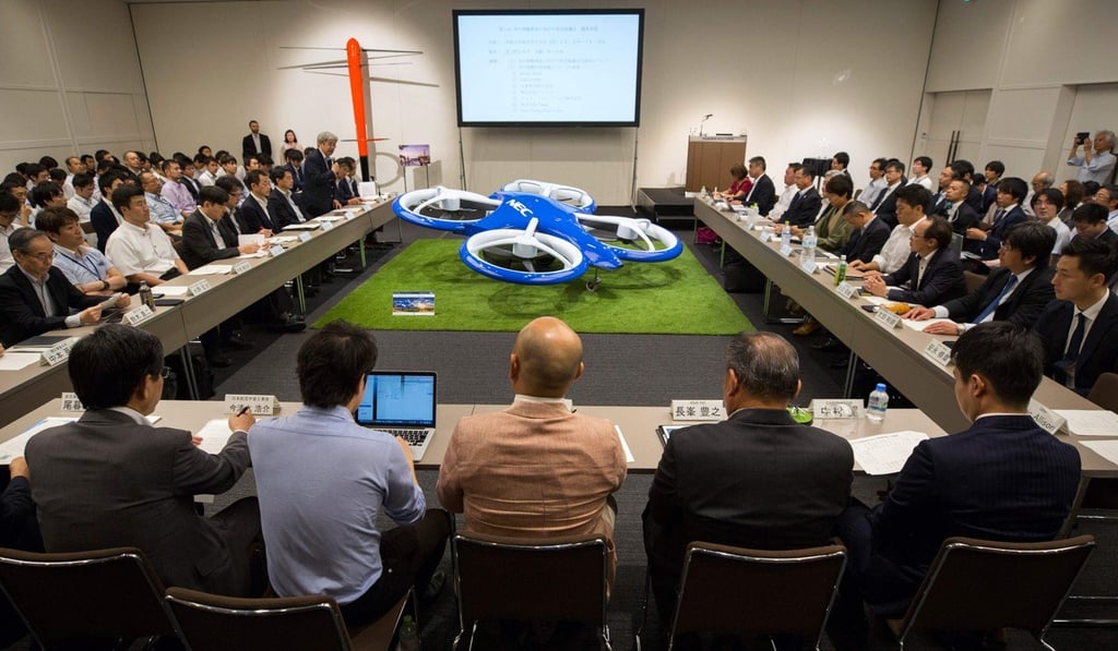 Japan's government is banking on a future with flying cars. Photo: AFP