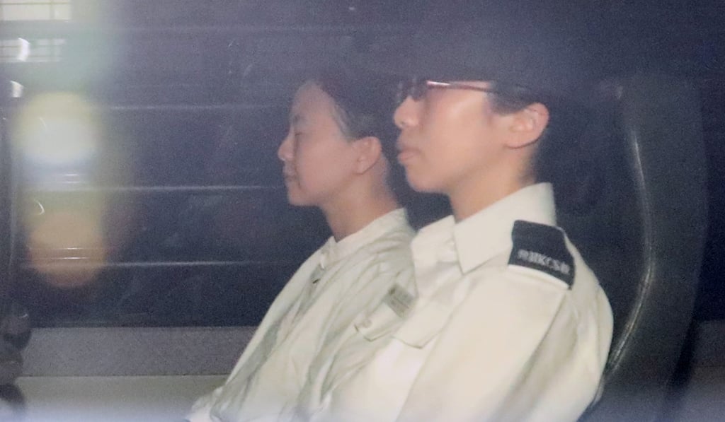 Tang Lin-ling was found guilty of contempt after taking photos during the trial. Photo: Handout