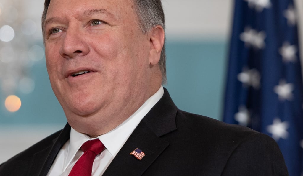 US Secretary of State Michael Pompeo announced $300 million in regional security funding at an Asean meeting earlier this month. Photo: AFP