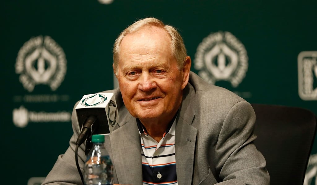 The golfer Jack Nicklaus, who supports Trump, approved of Woods’ remarks. Photo: AFP