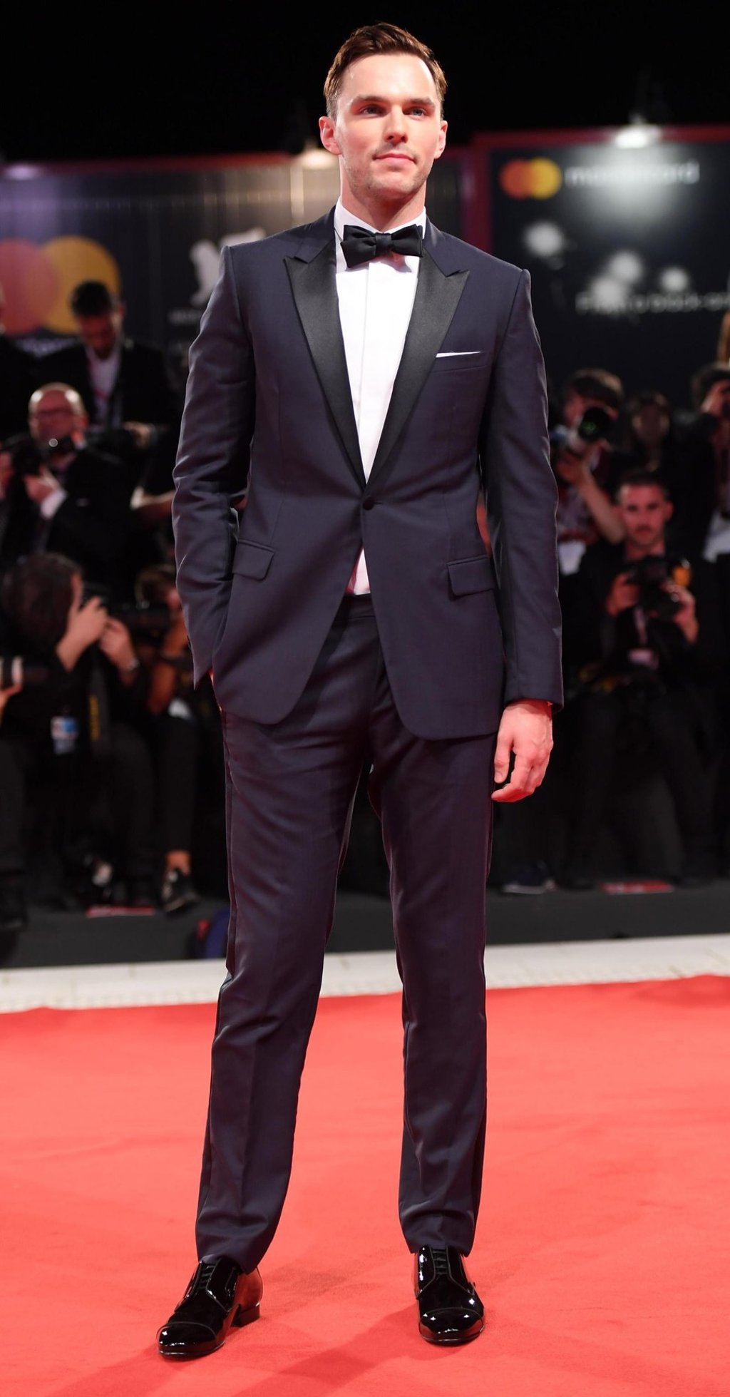 Co-star of ‘The Favourite’ Nicholas Hoult, in Dior, is among the ‘STYLE’-approved, best-dressed men from this year’s Venice International Film Festival, August 30. Photo: EPA-EFE/Claudio Onorati