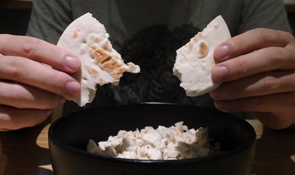 Yang rou pao mo at the Chang’An Taste restaurant. Photo: Jonathan Wong
