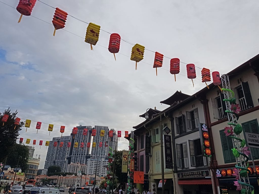 Singapore’s Chinatown gets ready for the Mooncake Festival a month before its arrival.