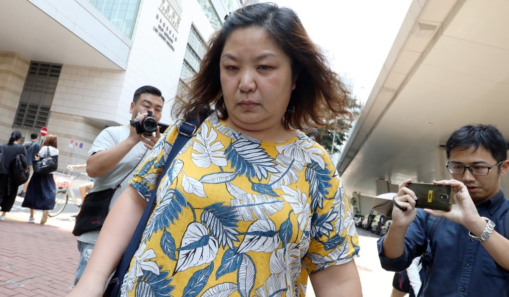 Leung Miu-ngor, sister of late fireman Leung Kwok-kei. Photo: Dickson Lee