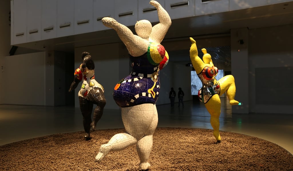 Nanas by Niki de Saint Phalle at the Power Station of Art.