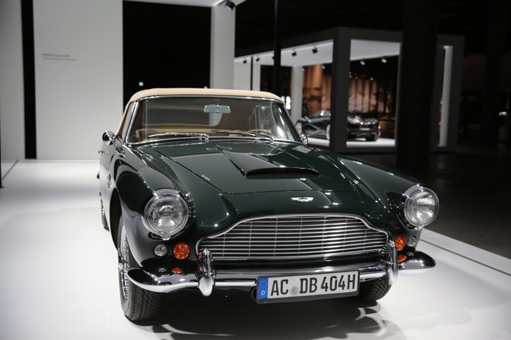 A rare Aston Martin DB4 Convertible – only 70 were ever made.