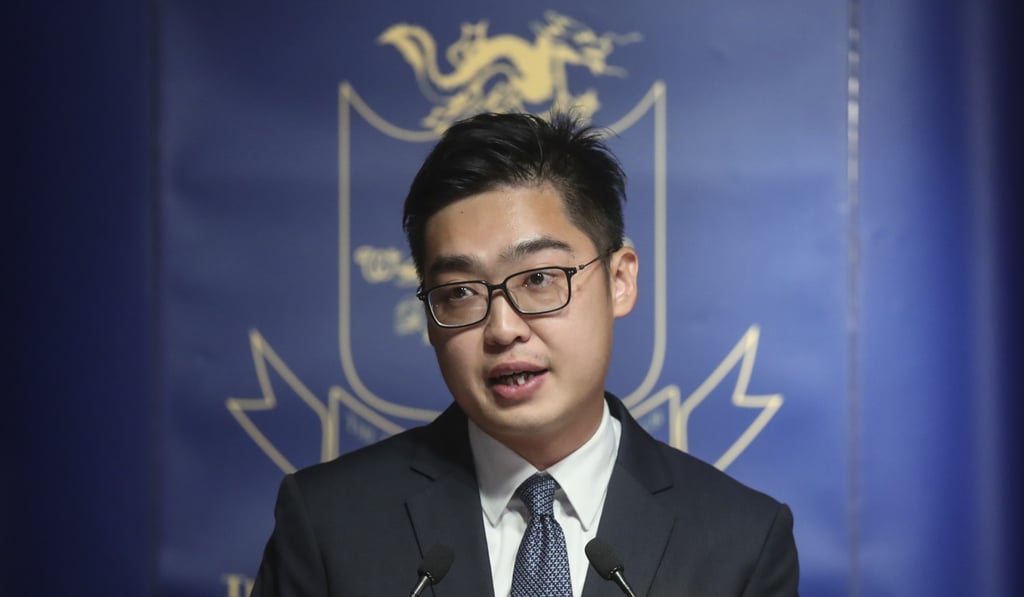 Andy Chan, one of the historically ignorant young Hongkongers in favour of independence. Photo: K.Y. Cheng