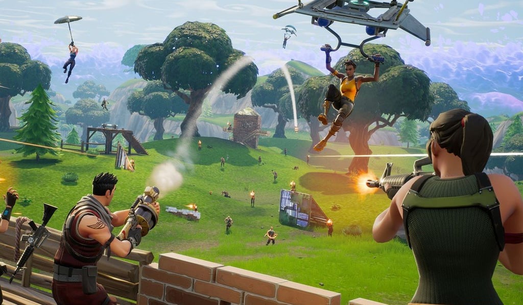 A screen grab from Fortnite. China will be limiting the sale of new games to combat near-sightedness. Photo: Epic Games and People Can Fly