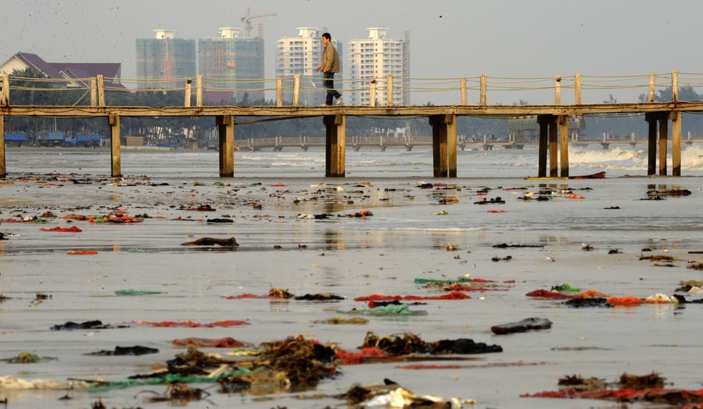 Marine pollution is a serious threat to whales and dolphins and also threatens to contaminate the human food chain. Photo: China Foto Press