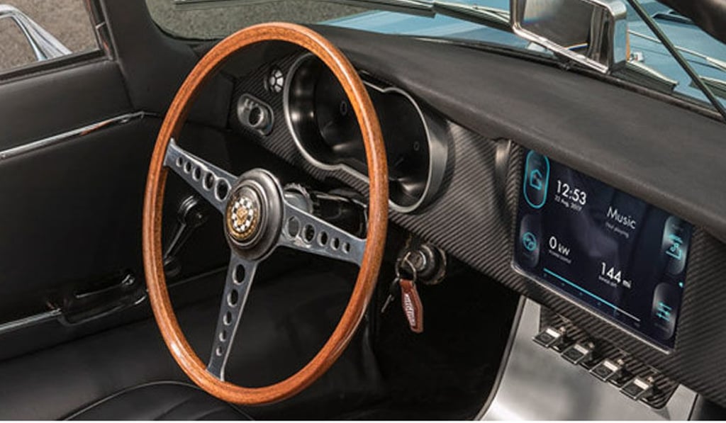 The E-Type Zero will be equipped with the option of a touch-screen system.