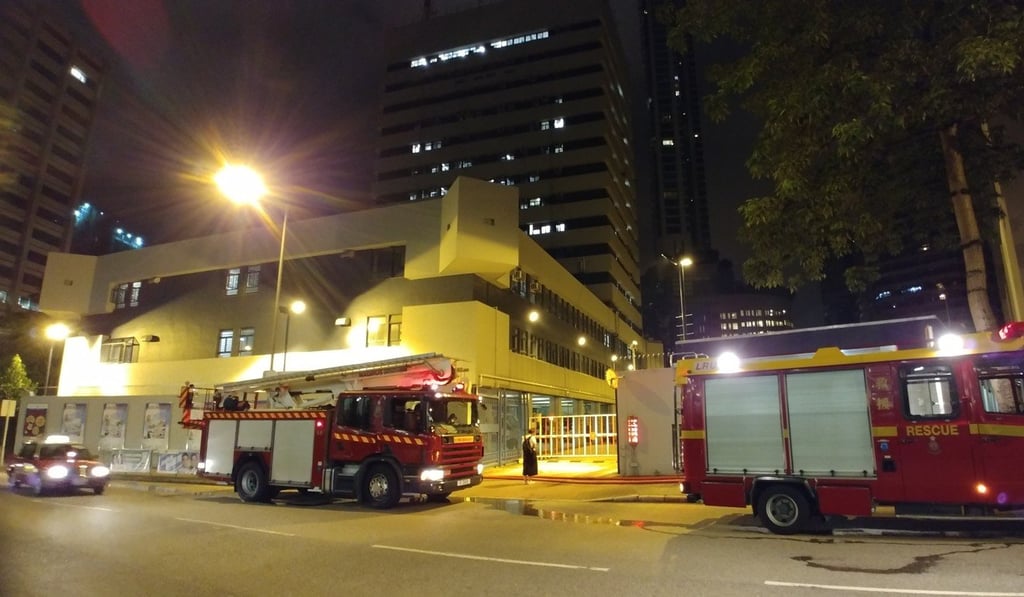 Firefighters were investigating the cause of the blast. Photo: Facebook Firefighters were investigating the cause of the blast. Photo: Facebook