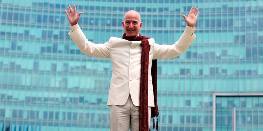 Jeff Bezos, the founder and CEO of Amazon, prefers to wake up naturally, without using an alarm clock. Reuters
