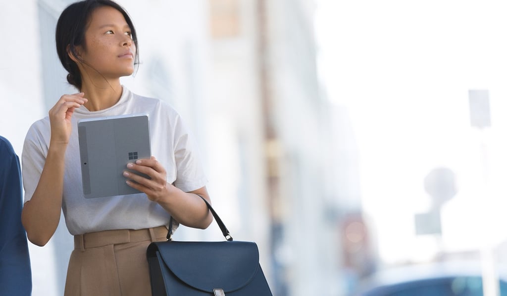 Microsoft’s new Surface Go, the brand’s lightest tablet yet, offers up to nine hour of battery. Microsoft’s new Surface Go, the brand’s lightest tablet yet, offers up to nine hour of battery.