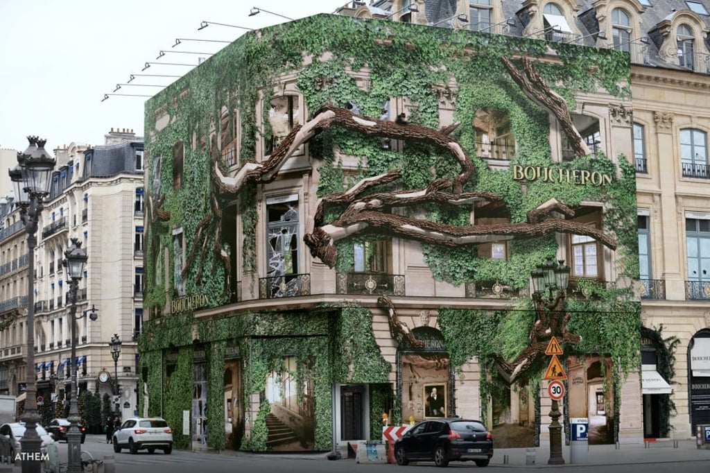 Boucheron’s flagship store in Place Vendôme, which is under renovation, is putting omnichannel at the forefront.