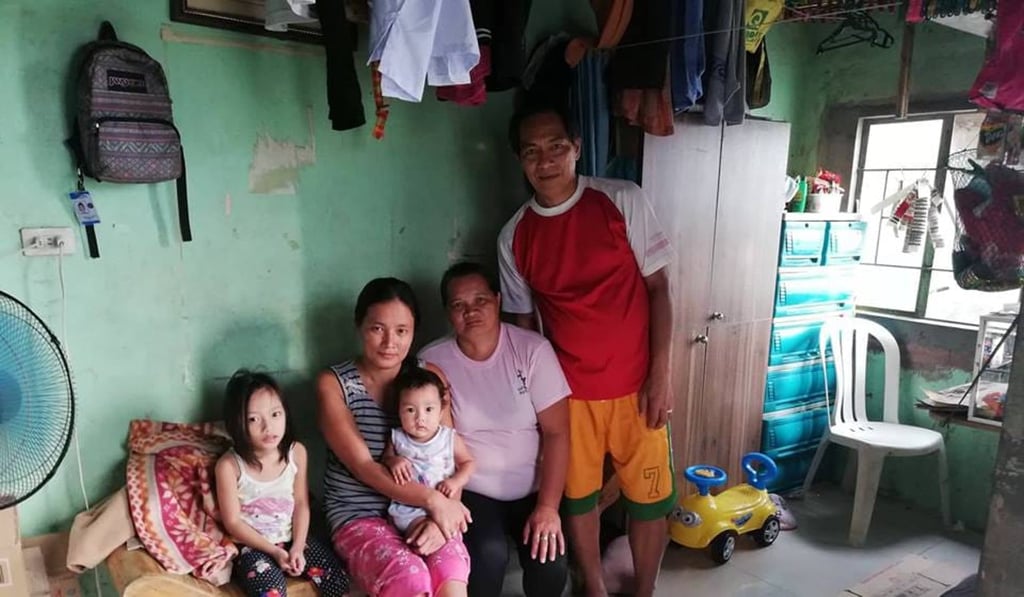Zildjien’s family members, who are determined to stay put despite the challenges. Zildjien is second from left. Photo: Lance Vinola for Ceritalah