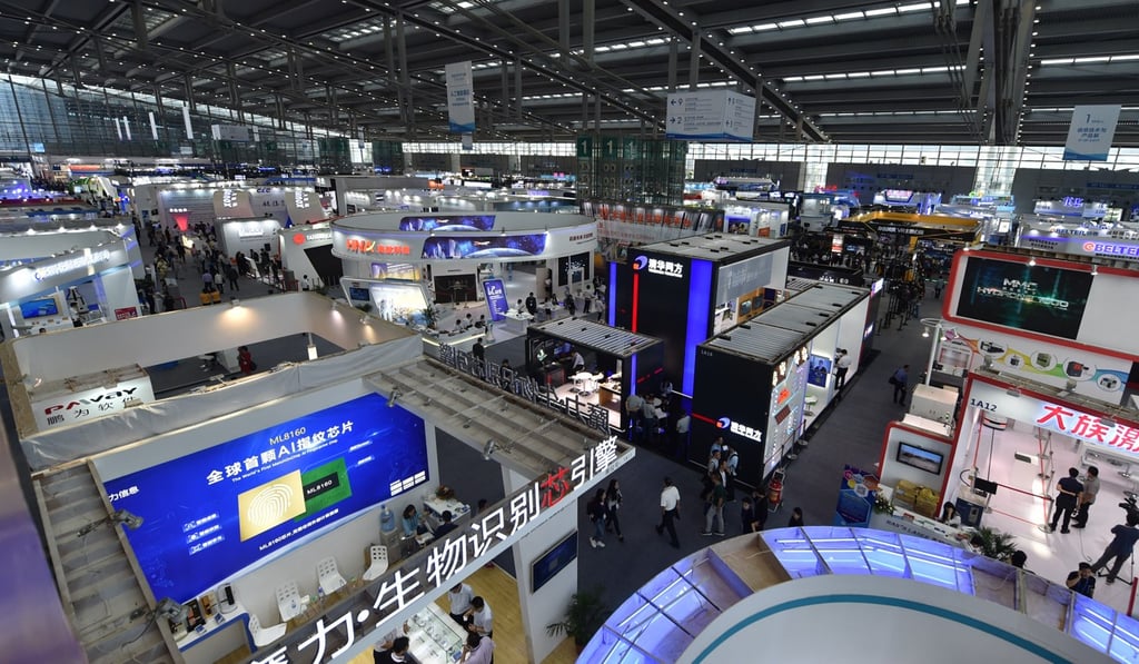Last year’s China Hi-Tech Fair in Guangdong featured more than 3,000 exhibitors. The southern Chinese province is countering the US-China trade war by changing the rules for foreign investment. Photo: Xinhua