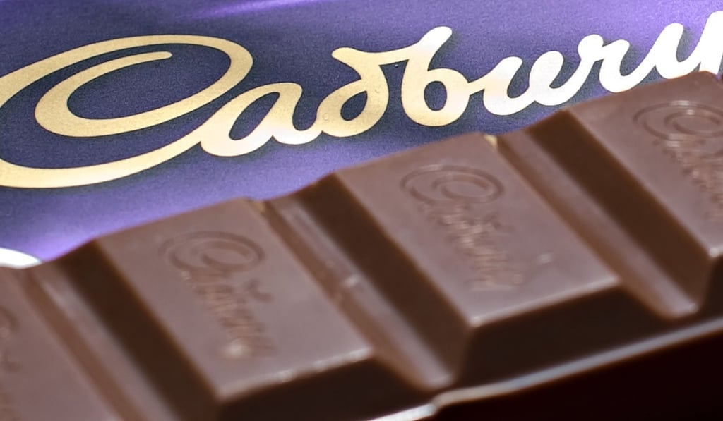A bar of Cadbury's Dairy Milk chocolate. Photo: AFP