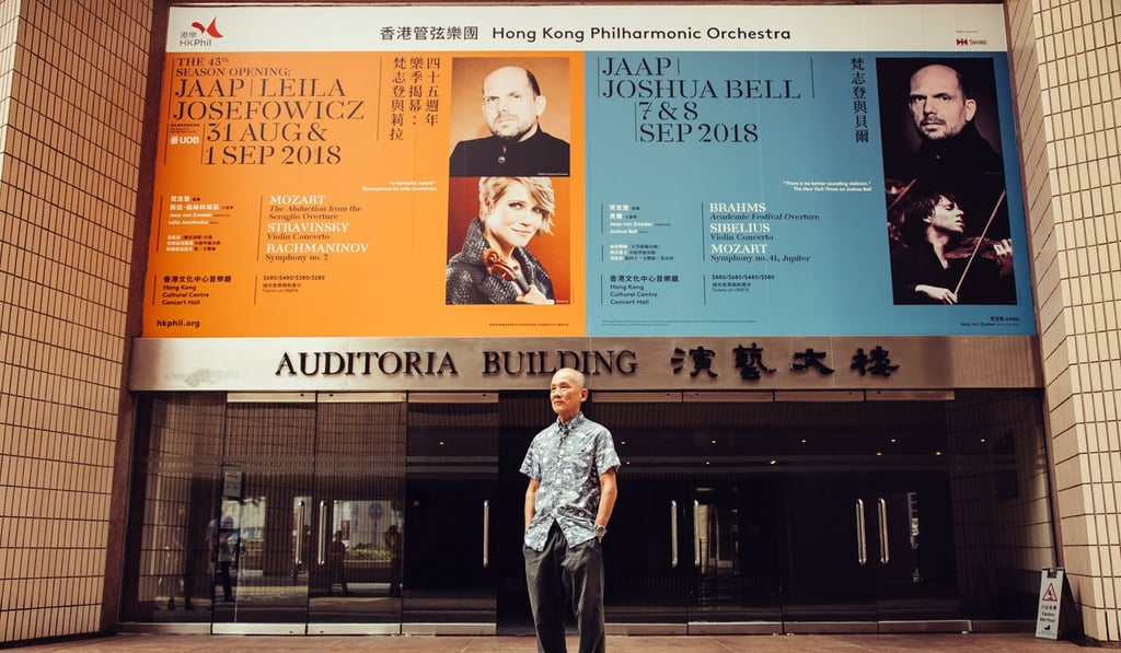 Steven Chan (above), stage manager of the Hong Kong Philharmonic Orchestra, is excited about being reunited this week with former music director Edo de Waart, who will conduct concerts as part of the orchestra’s 45th birthday celebrations. Photo: Akif Hakan Celebi
