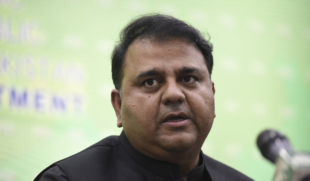Fawad Chaudhry, Minister for Information, claims that no media organisations have lodged complaints with his ministry. Photo: EPA