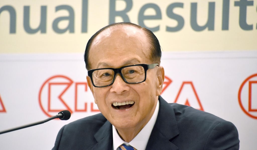 Hong Kong’s richest tycoon Li Ka-shing. Photo: Kyodo