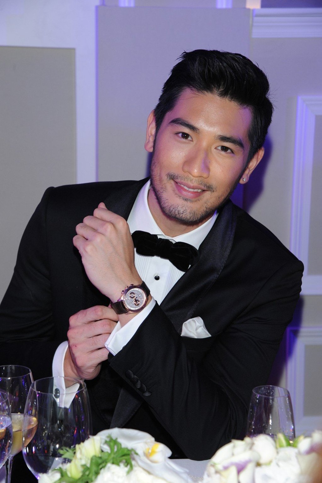 Actor Godfrey Gao pictured at a Piaget party in November, 2013.