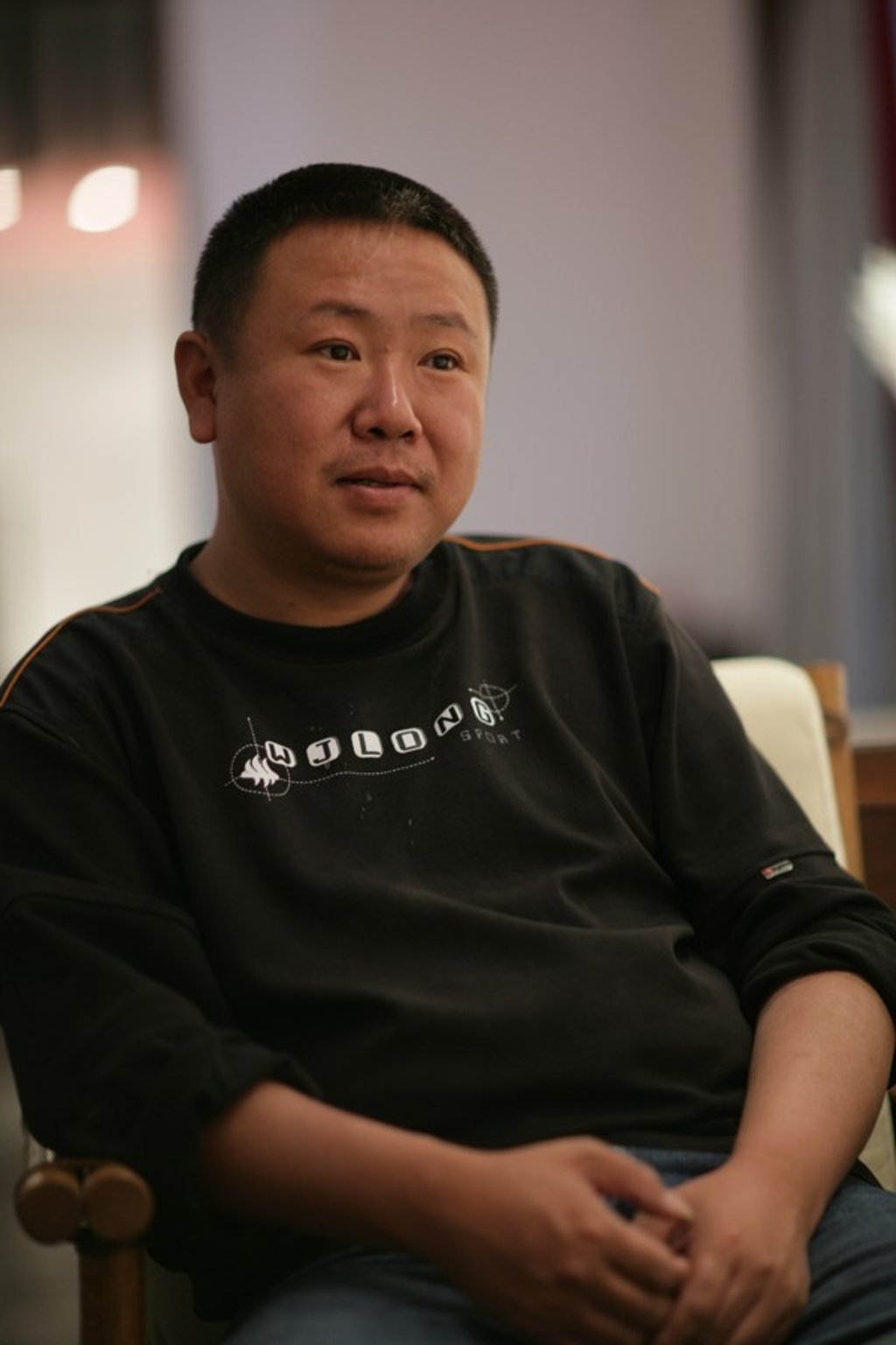 Artist Huang Yan. Artist Huang Yan.