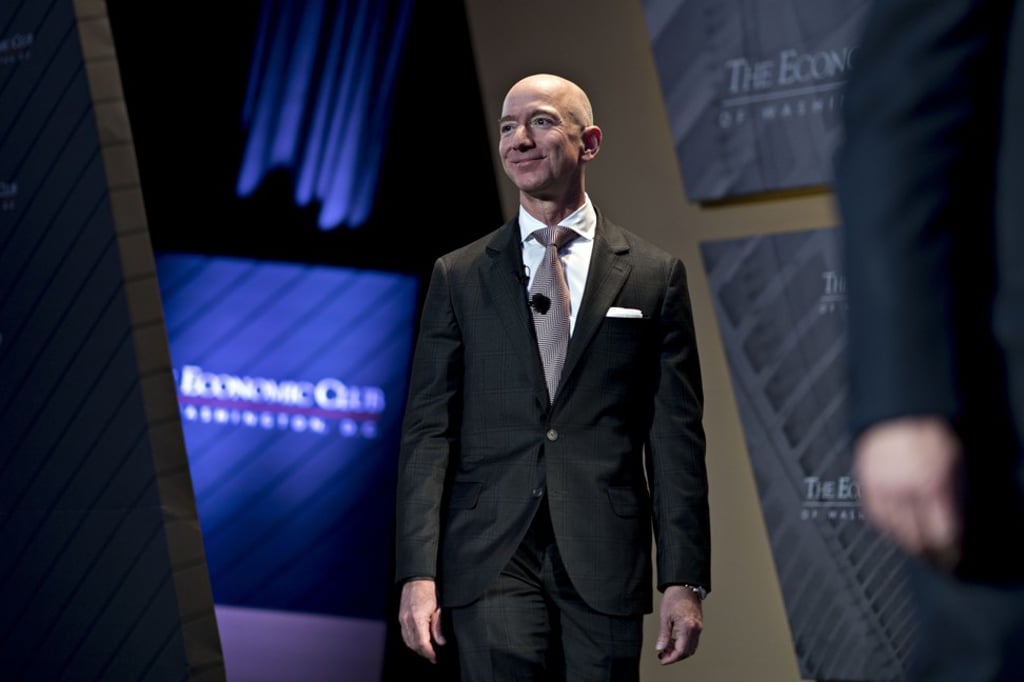 Jeff Bezos, the world’s richest person, is launching a US$2 billion fund called the Bezos Day One Fund to help homeless families and create a network of non-profit preschools in low-income communities. Photo: Bloomberg