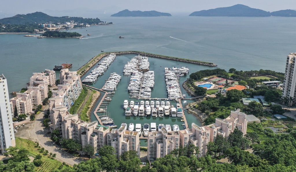 Aerial view of the Discovery Bay Marina Club. Photo: Roy Issa