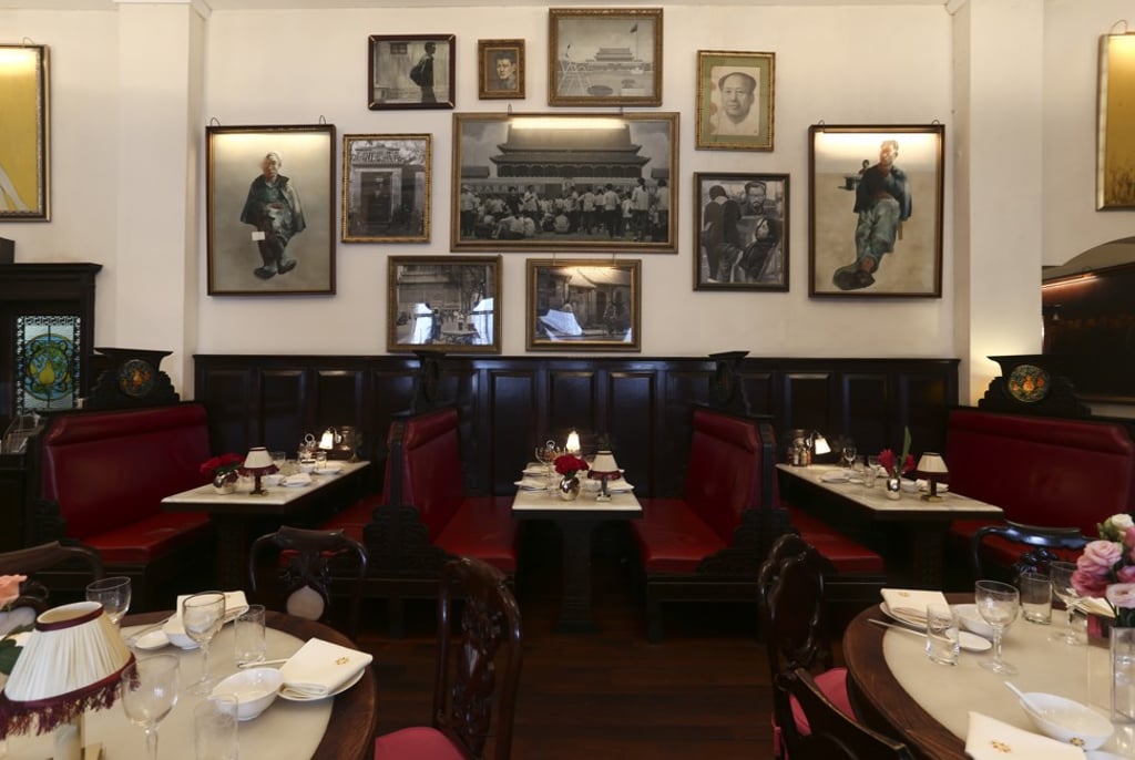 The main dining room, at the China Club, in the old Bank of China Building, Central. Photo: Jonathan Wong