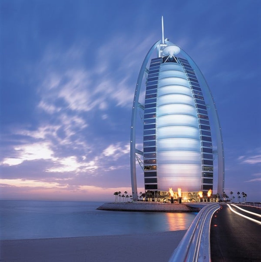 The Burj Al Arab hotel in Dubai. Photo: Handout