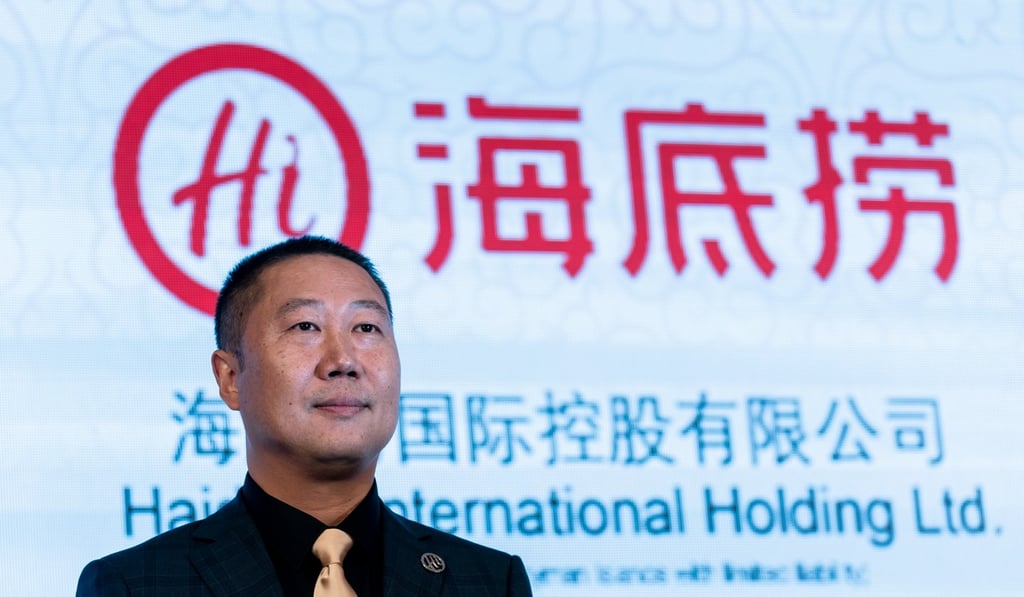 Shi Yonghong, founder and executive director of Haidilao. Photo: Bloomberg Shi Yonghong, founder and executive director of Haidilao. Photo: Bloomberg