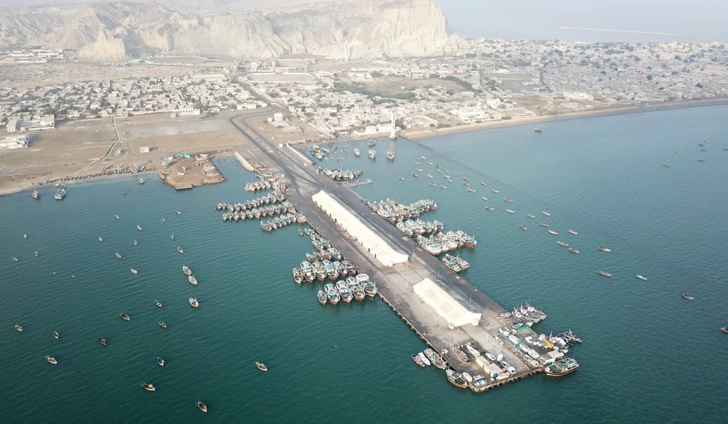 The port of Gwadar was financed by Beijing and built by Chinese state companies. Photo: Xinhua