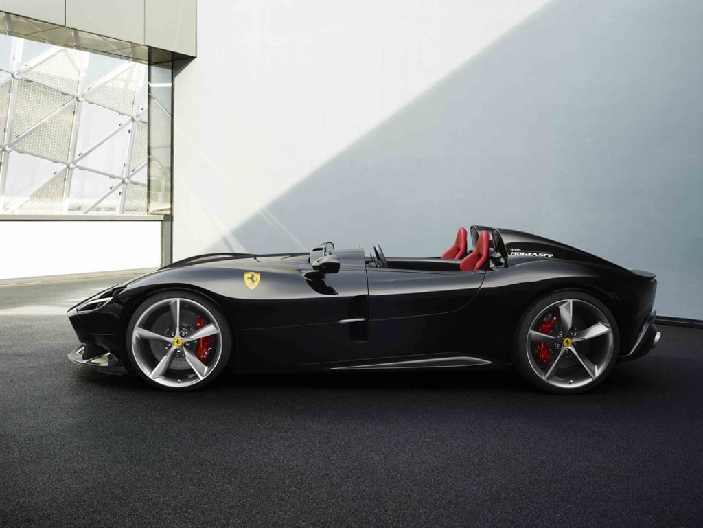 Ferrari’s plans to produce fewer than 500 of its new two-seater Monza Sp2 (above) and single-seat Sp1 models. Photo: Xinhua Ferrari’s plans to produce fewer than 500 of its new two-seater Monza Sp2 (above) and single-seat Sp1 models. Photo: Xinhua