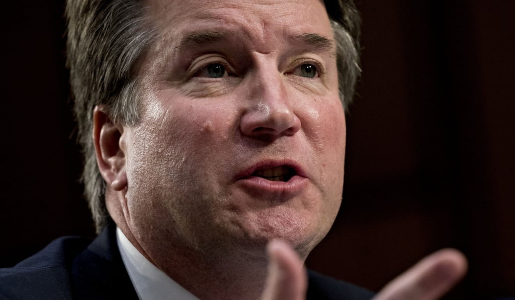 US Supreme Court nominee Brett Kavanaugh. Photo: Bloomberg US Supreme Court nominee Brett Kavanaugh. Photo: Bloomberg