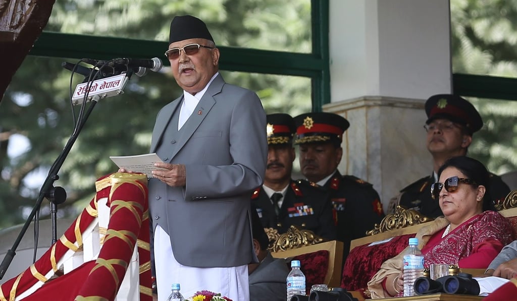 Nepalese Prime Minister K.P. Sharma Oli. Photo: Xinhua