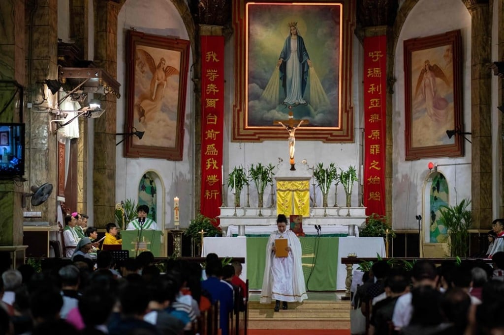 The Chinese Patriotic Catholic Association and Bishops’ Conference of the Catholic Church in China pledged their “wholehearted support” for the new deal. Photo: AFP
