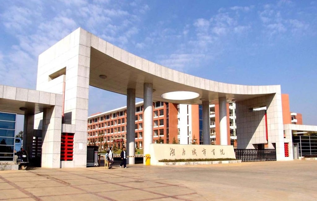 Wang was expelled just two weeks after enrolling on a civil engineering course at Hunan City University in central China. Photo: Baidu