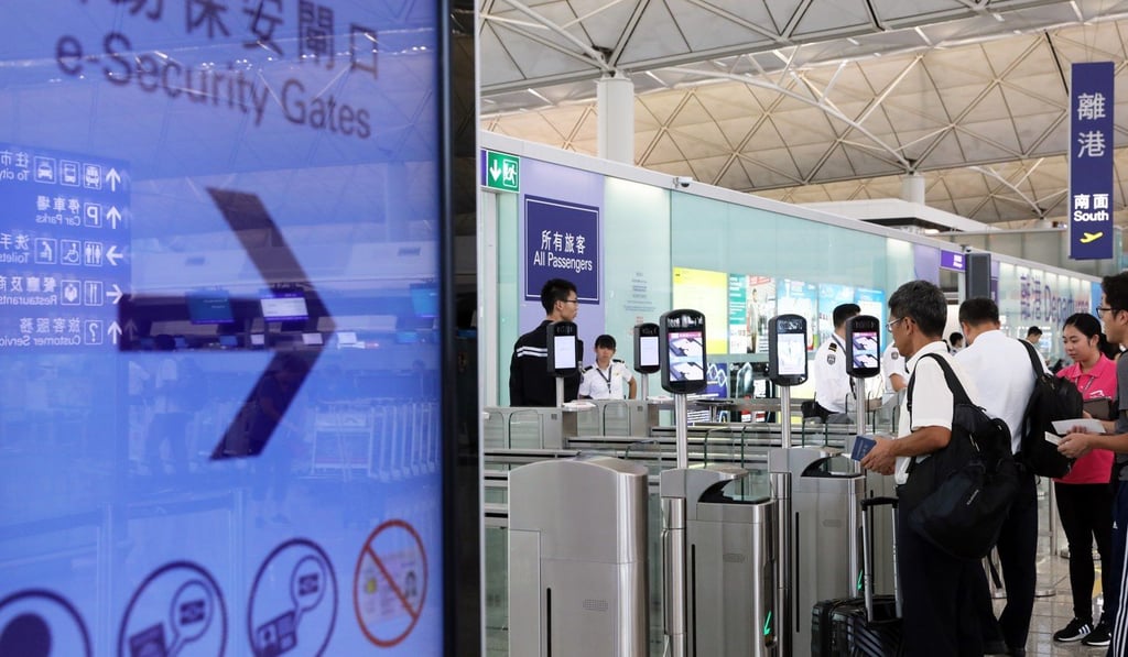It is hoped the new system will speed up the time it takes for passengers to get through the airport. Photo: K.Y. Cheng