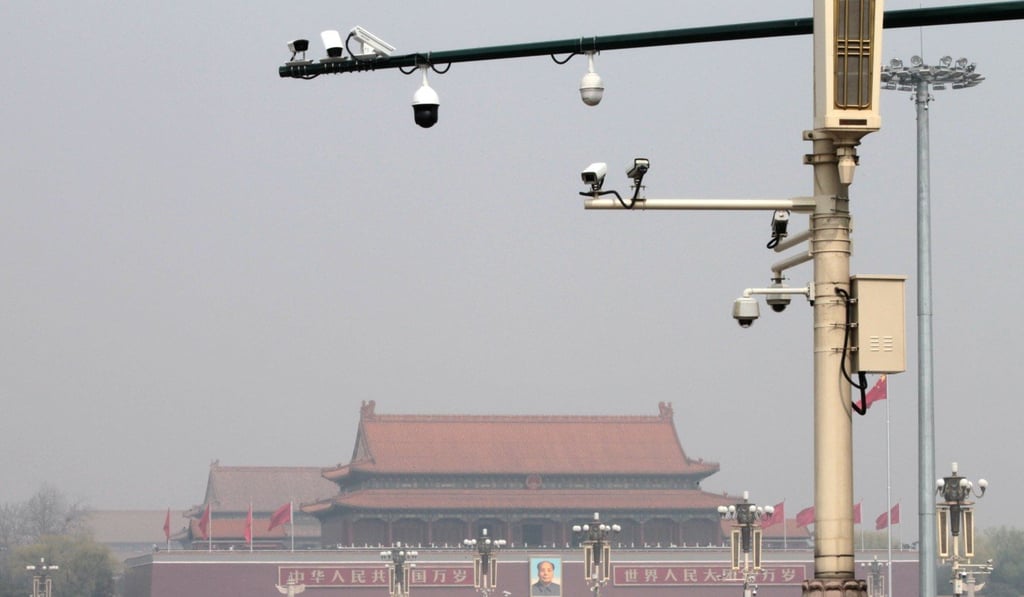 China has installed CCTV cameras in sensitive areas throughout the country, including in Tiananmen Square. Photo: Simon Song