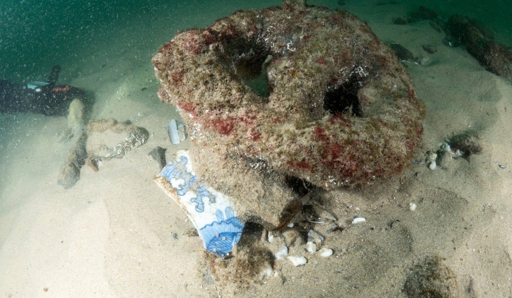 Preliminary excavations have also found porcelain dating from the period of China’s Wanli Emperor in the late 16th and early 17th centuries. Photo: Reuters