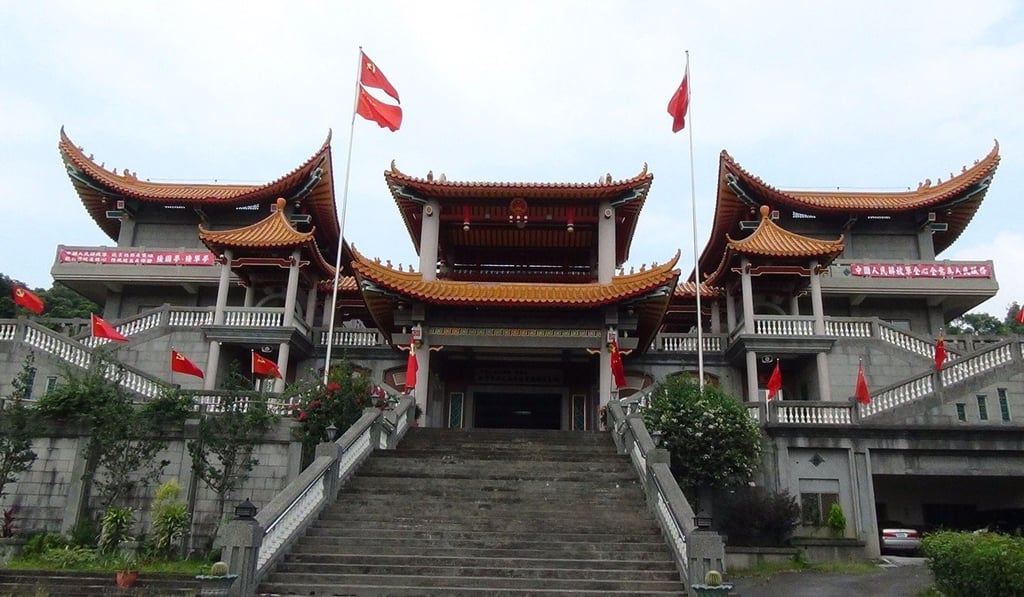 Biyun Temple in Changhua county was transformed by Wei Ming-jen in 2012. Photo: CNA