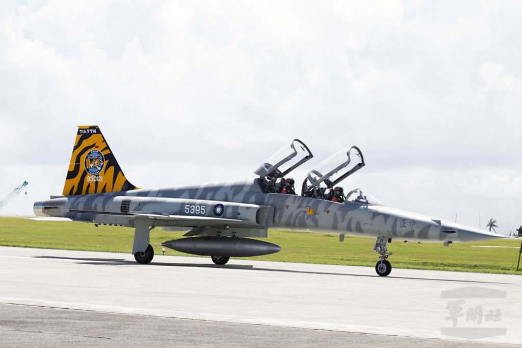 The proposed deal includes spare parts and logistics support for warplanes including the F-5 fighter jet. Photo: EPA-EFE The proposed deal includes spare parts and logistics support for warplanes including the F-5 fighter jet. Photo: EPA-EFE