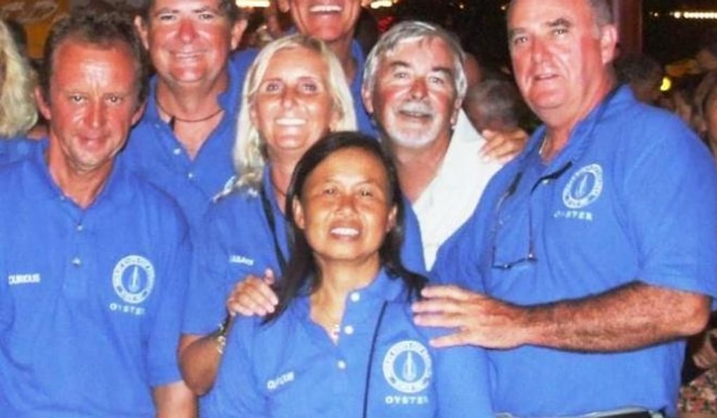 British millionaire Alan Hogg, far right, is seen with wife Nod Suddaen, centre, in this undated photograph. They were murdered in Thailand and their bodies dumped. Photo: Handout British millionaire Alan Hogg, far right, is seen with wife Nod Suddaen, centre, in this undated photograph. They were murdered in Thailand and their bodies dumped. Photo: Handout