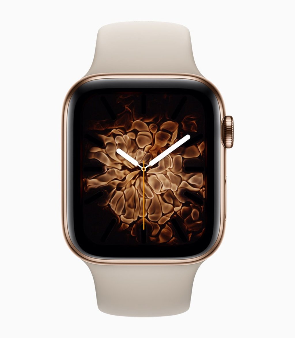 How hot new Apple Watch Series 4 features a real fire on its watch face South China Morning Post