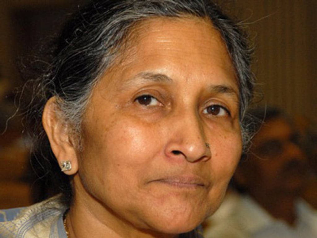 Savitri Jinda inherited her US$8.2 billion fortune after the death of her husband, Om Prakash Jindal, in 2005. Photo: Forbes