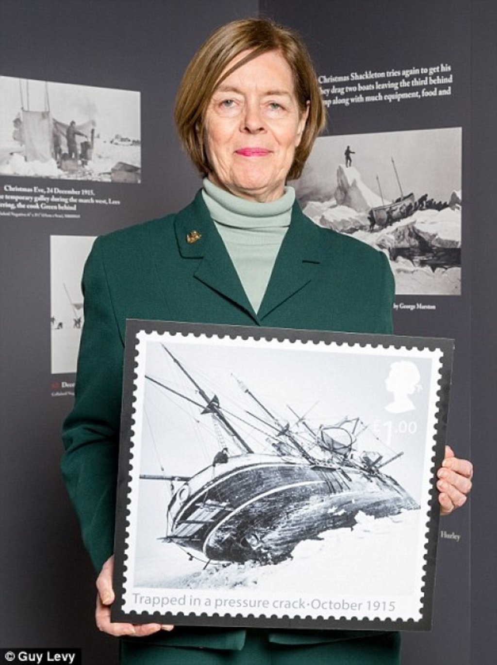 Alexandra Shackleton, the famous explorer’s granddaughter, is opening The Endurance Exhibition in Hong Kong. Photo: Guy Levy/PA Alexandra Shackleton, the famous explorer’s granddaughter, is opening The Endurance Exhibition in Hong Kong. Photo: Guy Levy/PA